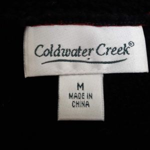 Coldwater Creek Jackets & Coats - Black and Red Zip Jacket Coldwater Creek Jackets & Coats - Black and Red Zip Jacket